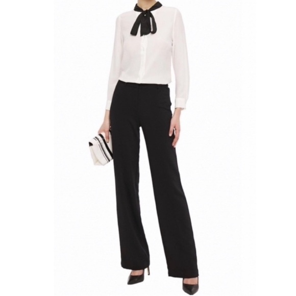 Ba&sh Casila Straight Leg Pant Polyester Black 3